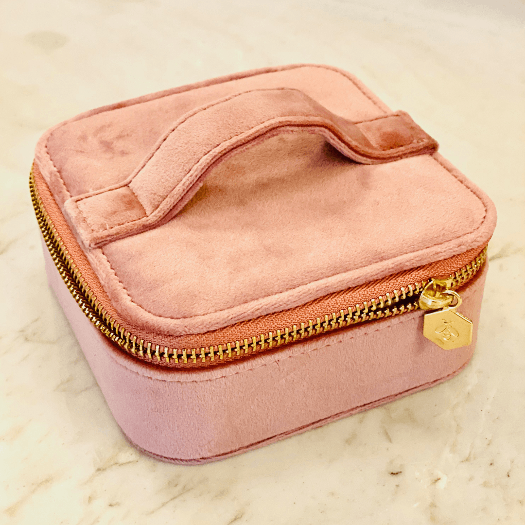 Vida Jewelry Travel Case ~ Rose