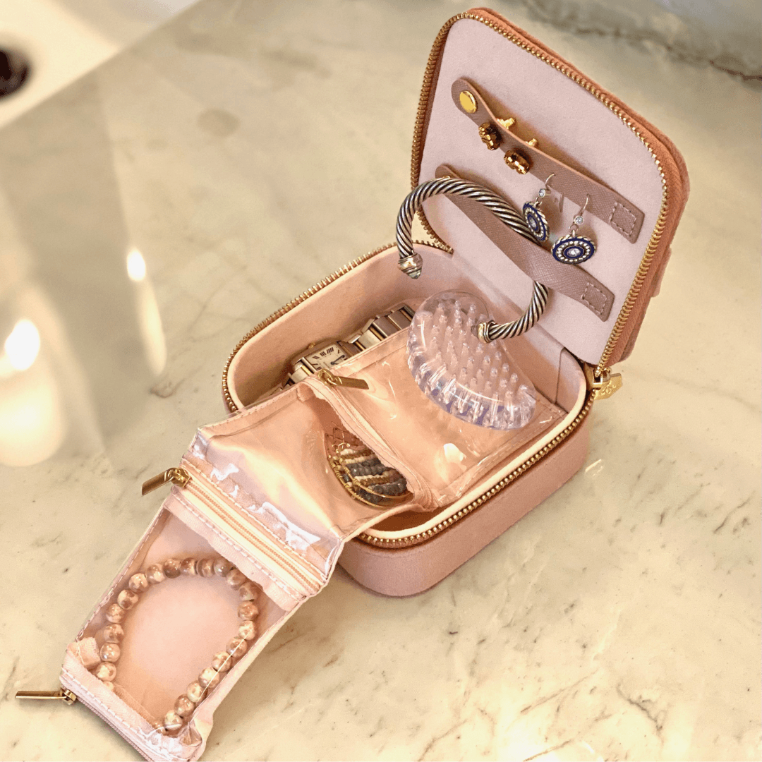 Vida Jewelry Travel Case ~ Rose - thumbnail 2