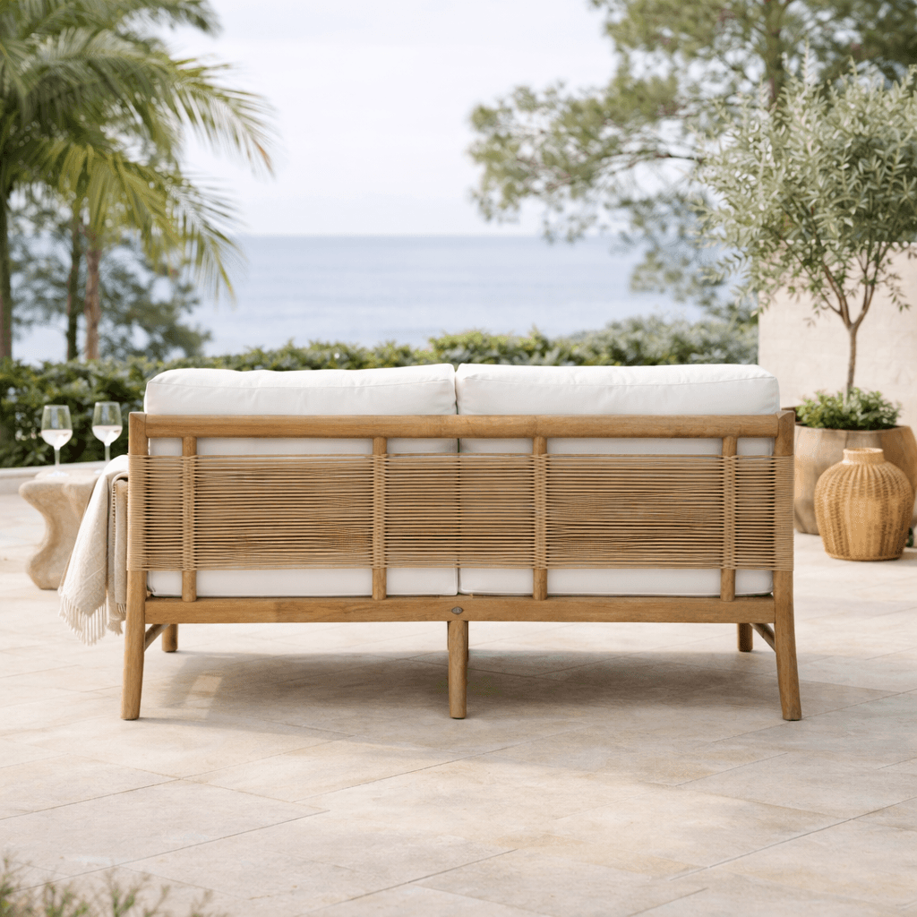 Westwood 58- Inch Teak Loveseat Sofa - thumbnail 6