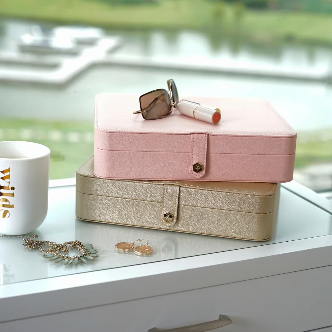 Melissa Jewelry Travel Case ~ Blush - thumbnail 3