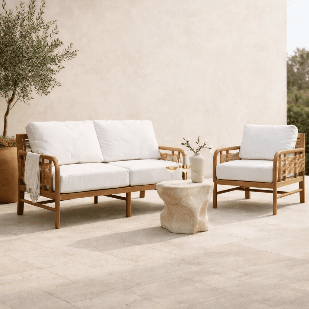 Westwood 58- Inch Teak Loveseat Sofa - thumbnail 5