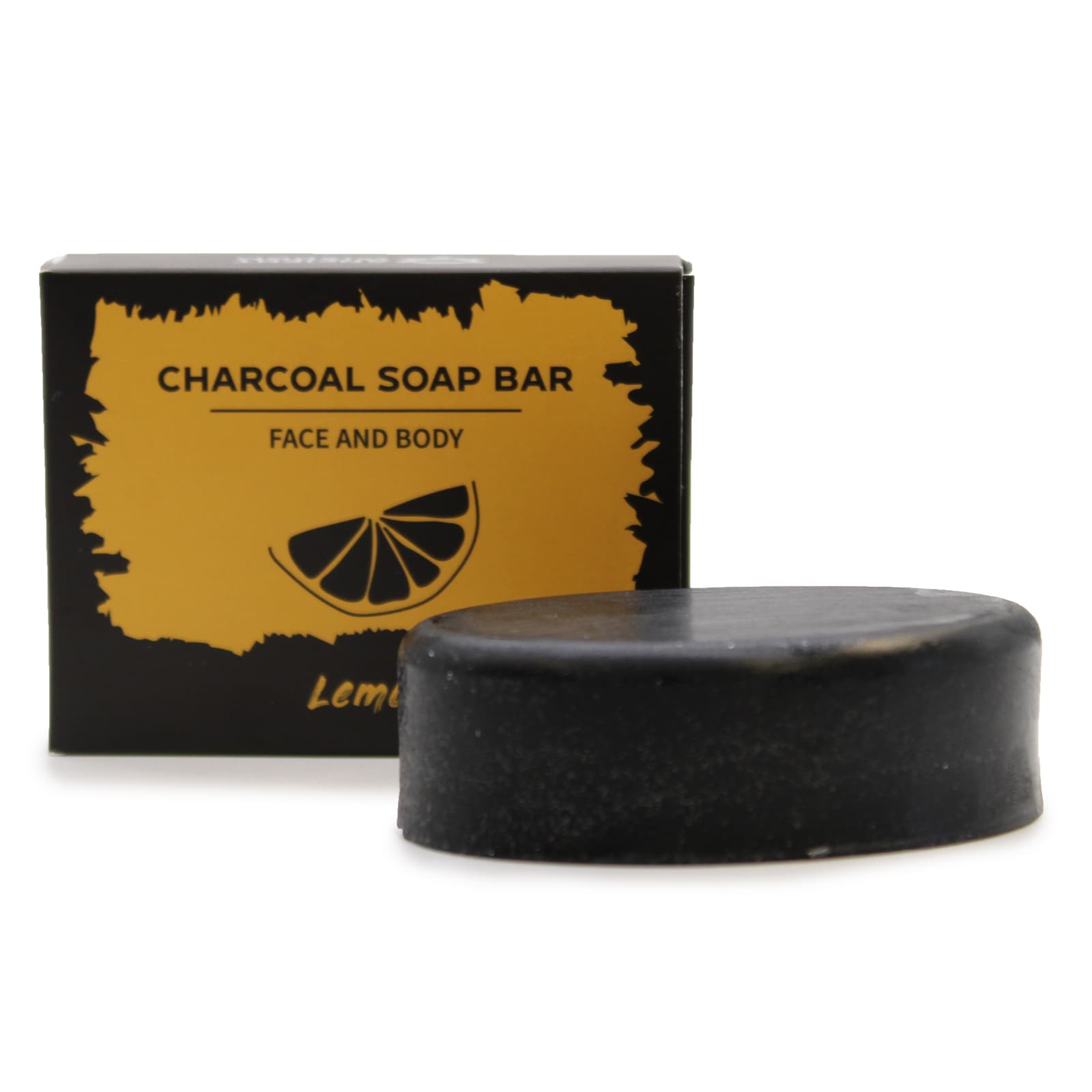 Activated Charcoal Soap With Lemon