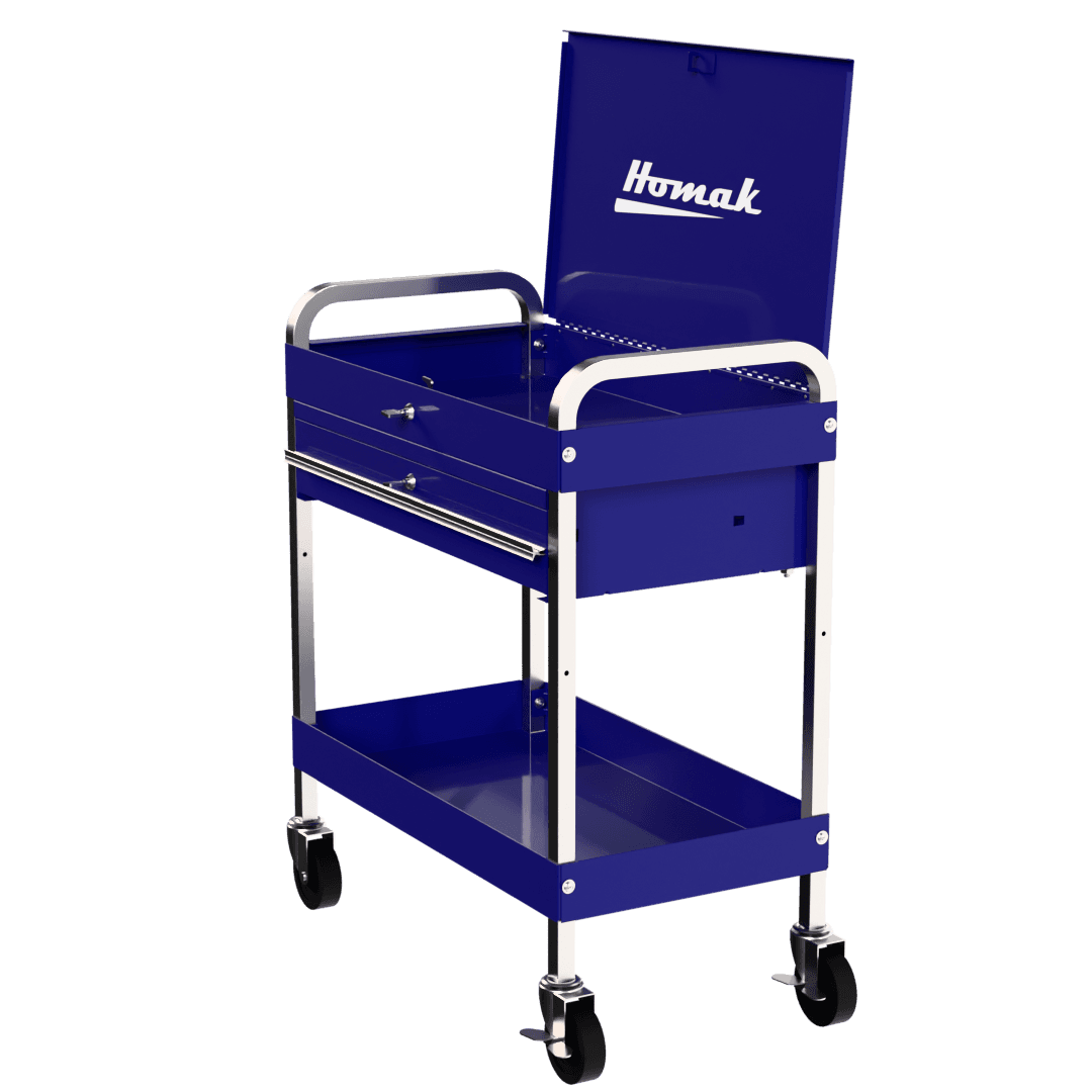 34″ One Drawer Flip Top Service Cart - thumbnail 3