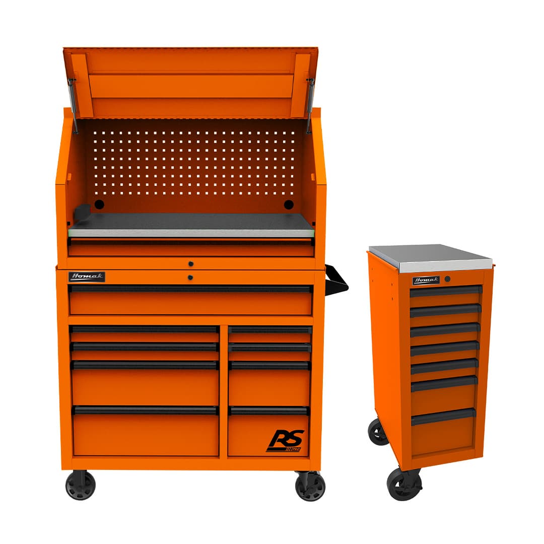 41″ RS Pro Hutch Combo w/ Free Side Cabinet