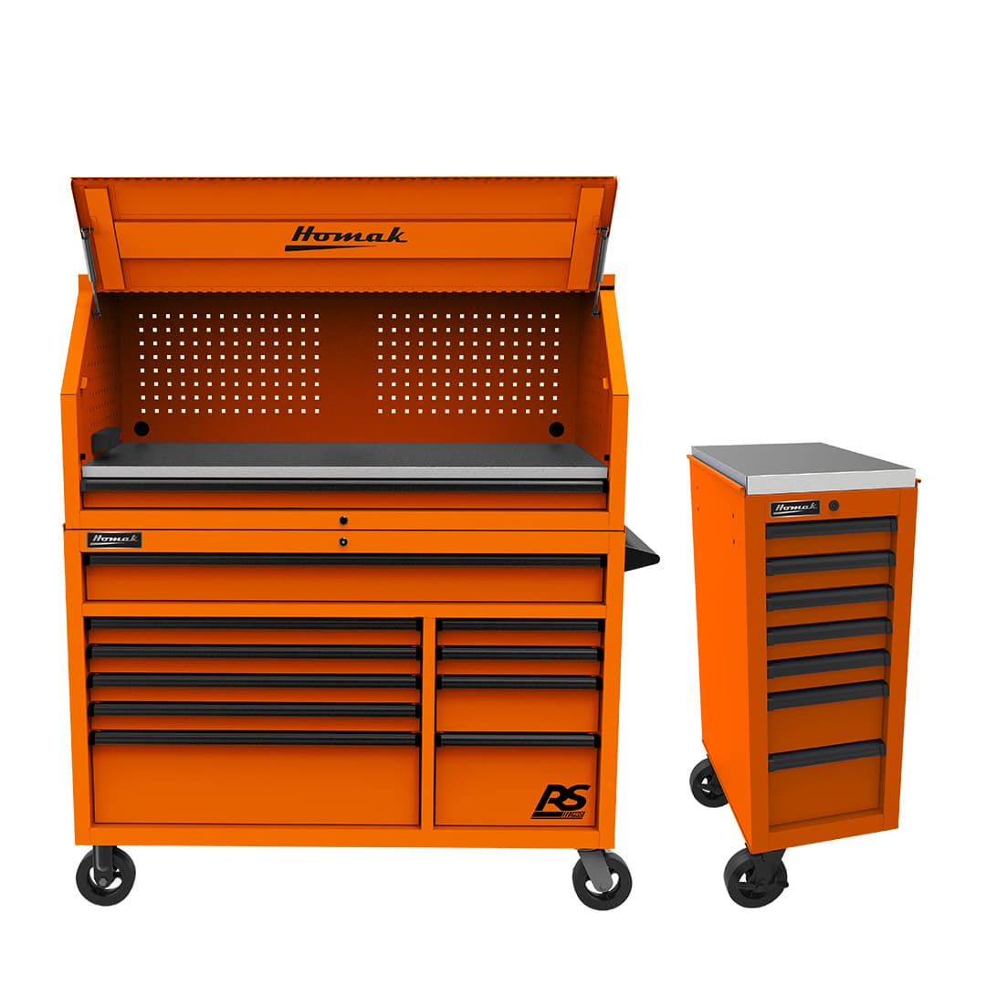 54″ RS Pro Hutch Combo w/ Free Side Cabinet
