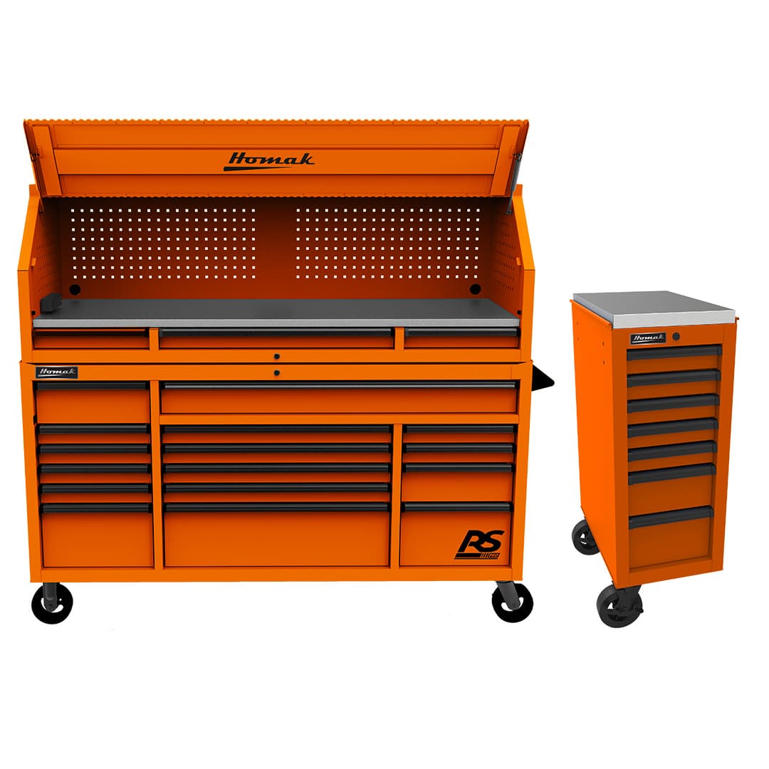 72″ RS Pro Hutch Combo w/ Free Side Cabinet