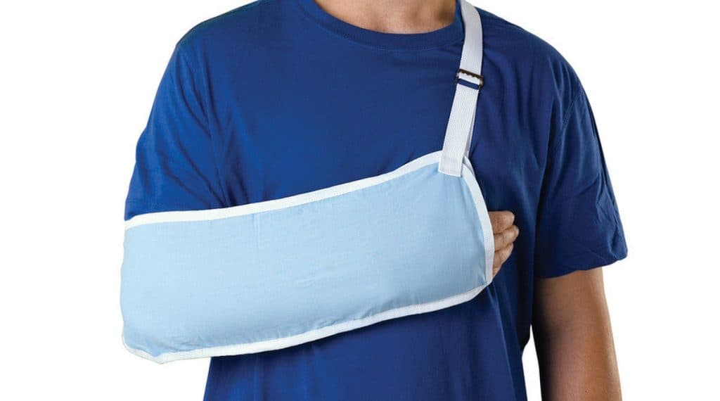 Standard Arm Slings, Light Blue