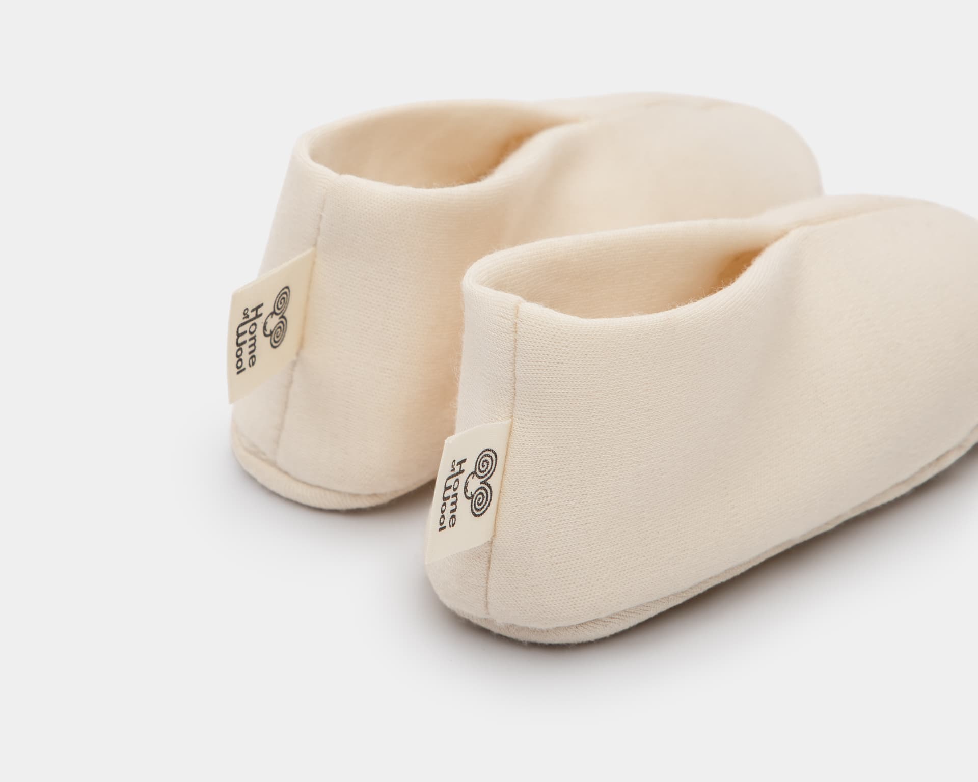 Wool Baby Slippers - thumbnail 3