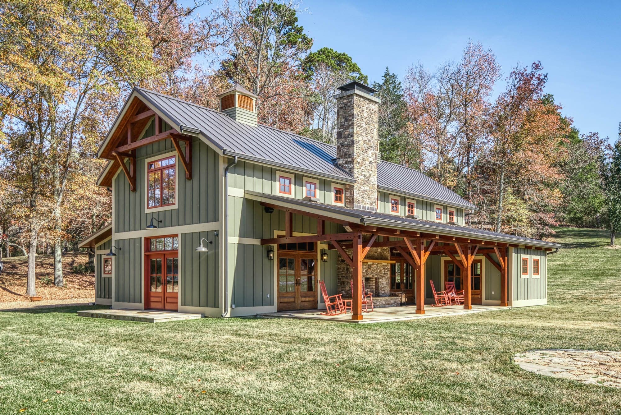 Timber Frame Party Barn