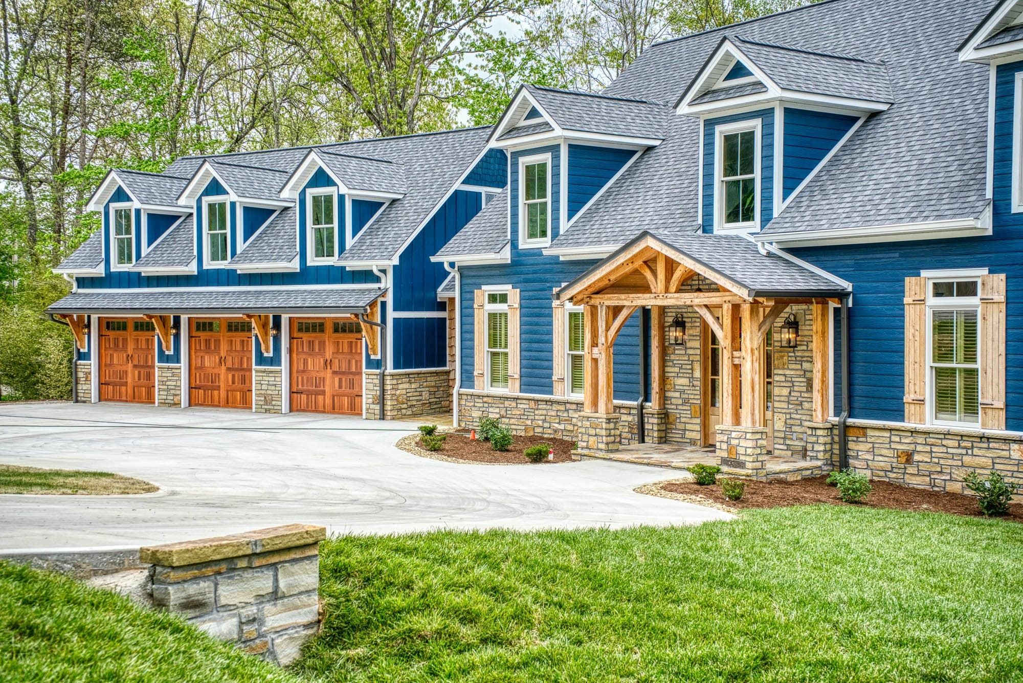 Lakeside Timber Frame Home