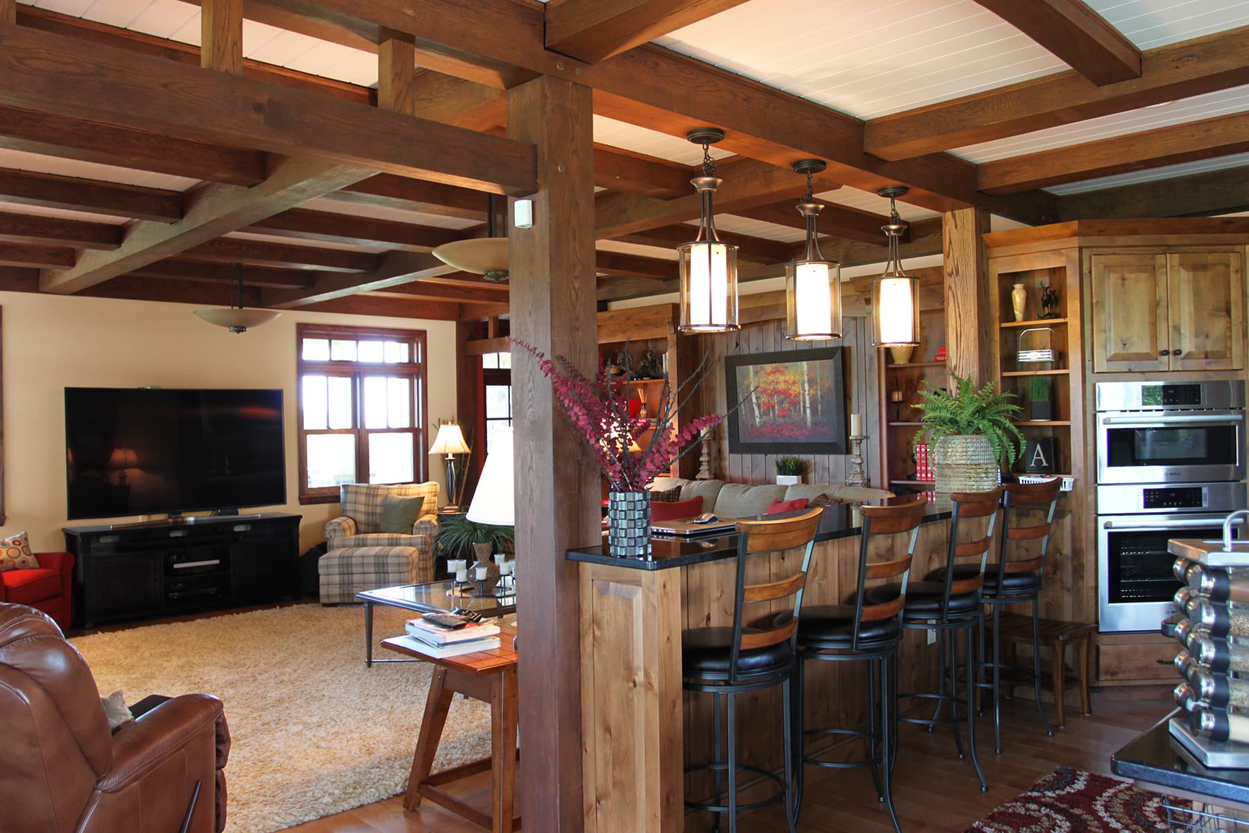 Hybrid Timber Frame Home - thumbnail 4