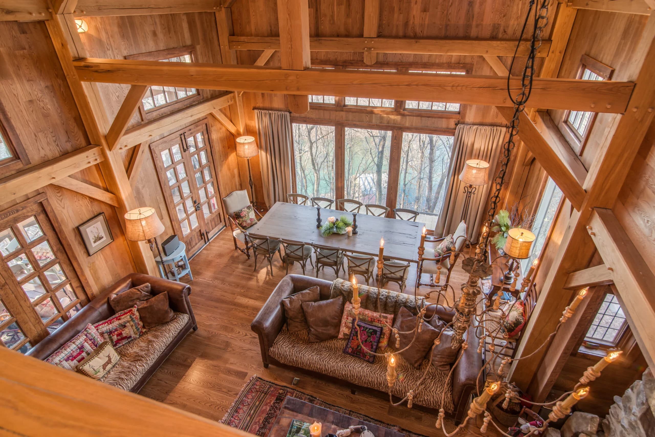 Rock Island Timber Frame Home