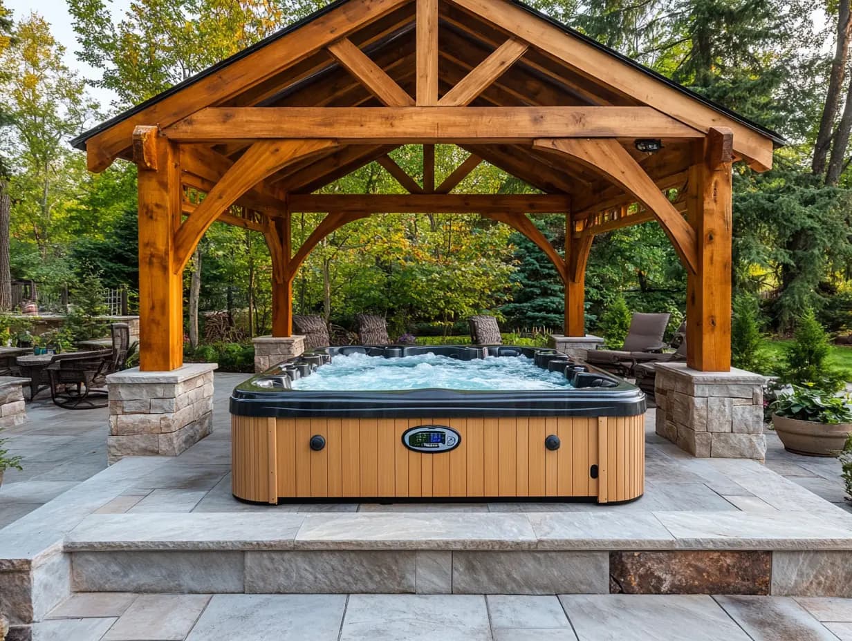 Hot Tub Pavilion Package - thumbnail 4