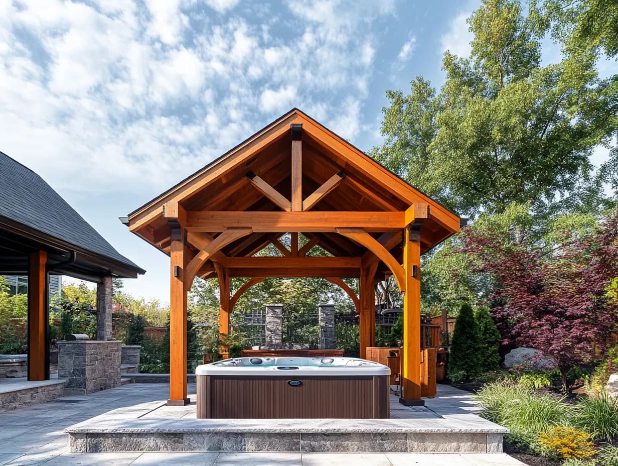 Hot Tub Pavilion Package - thumbnail 8