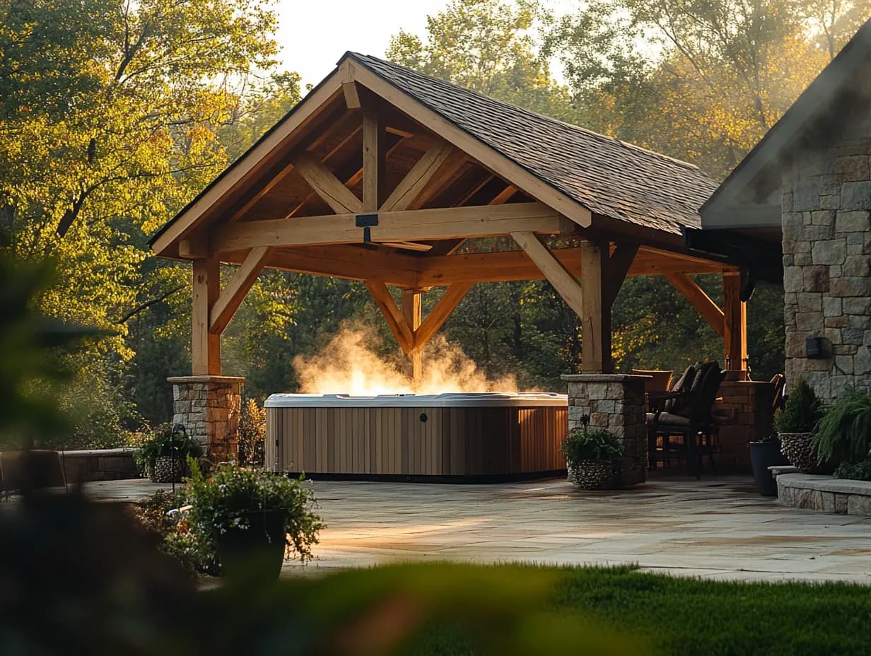 Hot Tub Pavilion Package - thumbnail 3