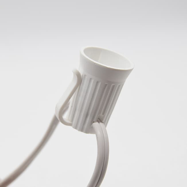 White 100′ C9 Base Light Strings - thumbnail 2