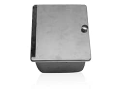 HINGED 1/2 (HALF) SIZE PAN AND LID 6″ DEEP - thumbnail 2
