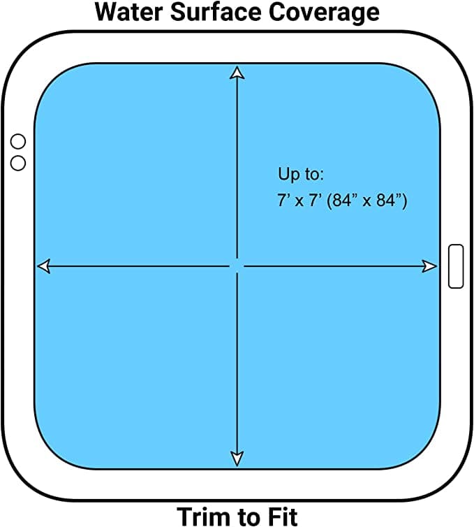 Floating Bubble Cover 7′ square - thumbnail 2
