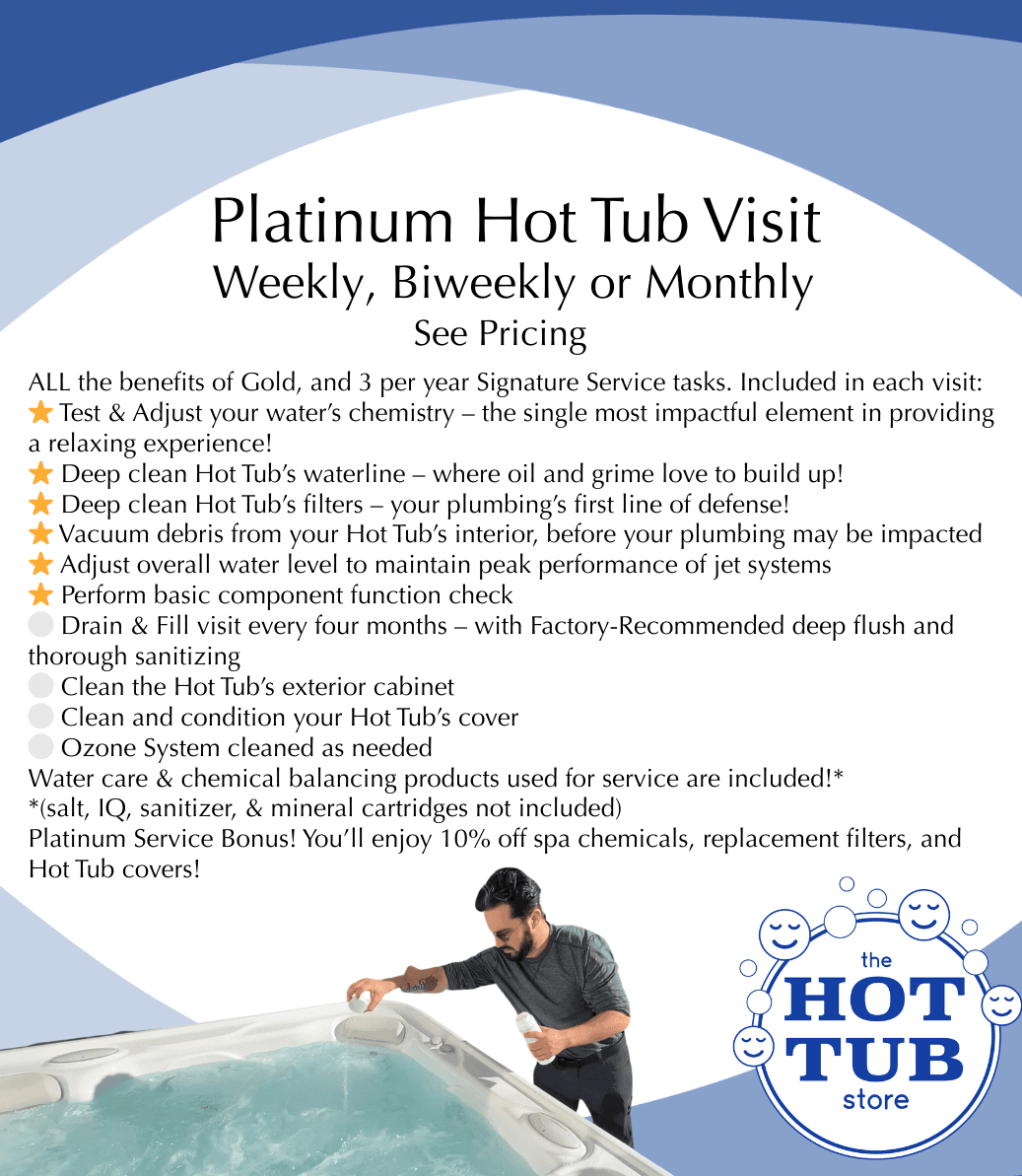 Platinum Hot Tub Visit