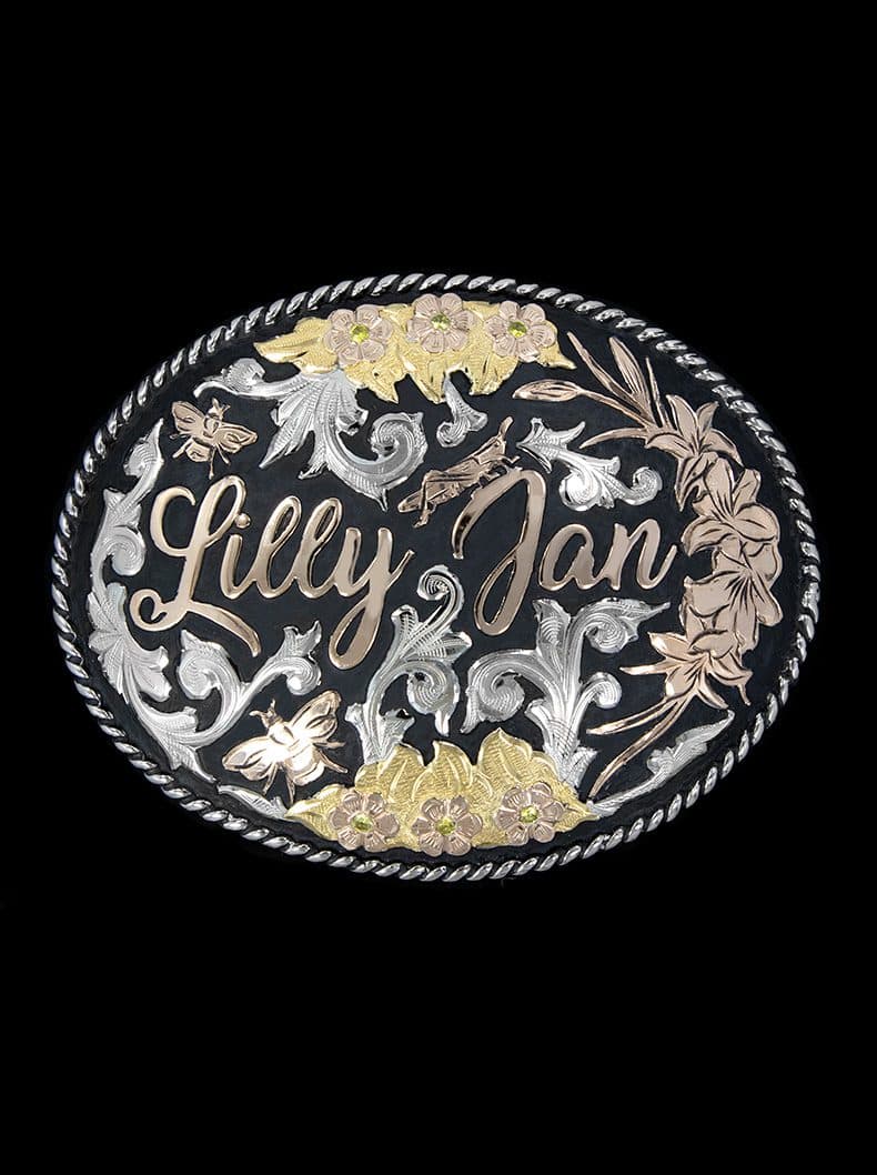 Oval w/ Rope Belt Buckle - thumbnail 6