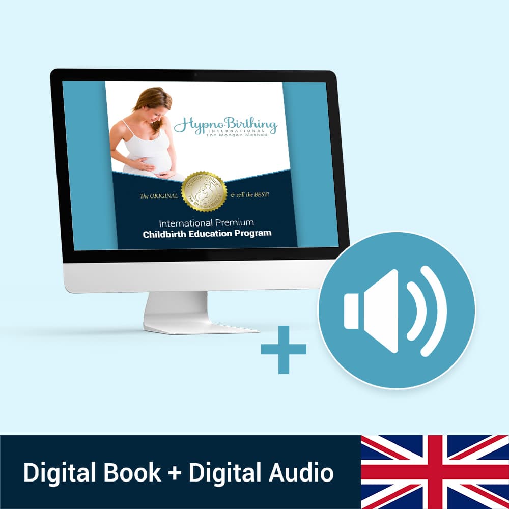 UK HypnoBirthing Digital Course Book + Digital Audio