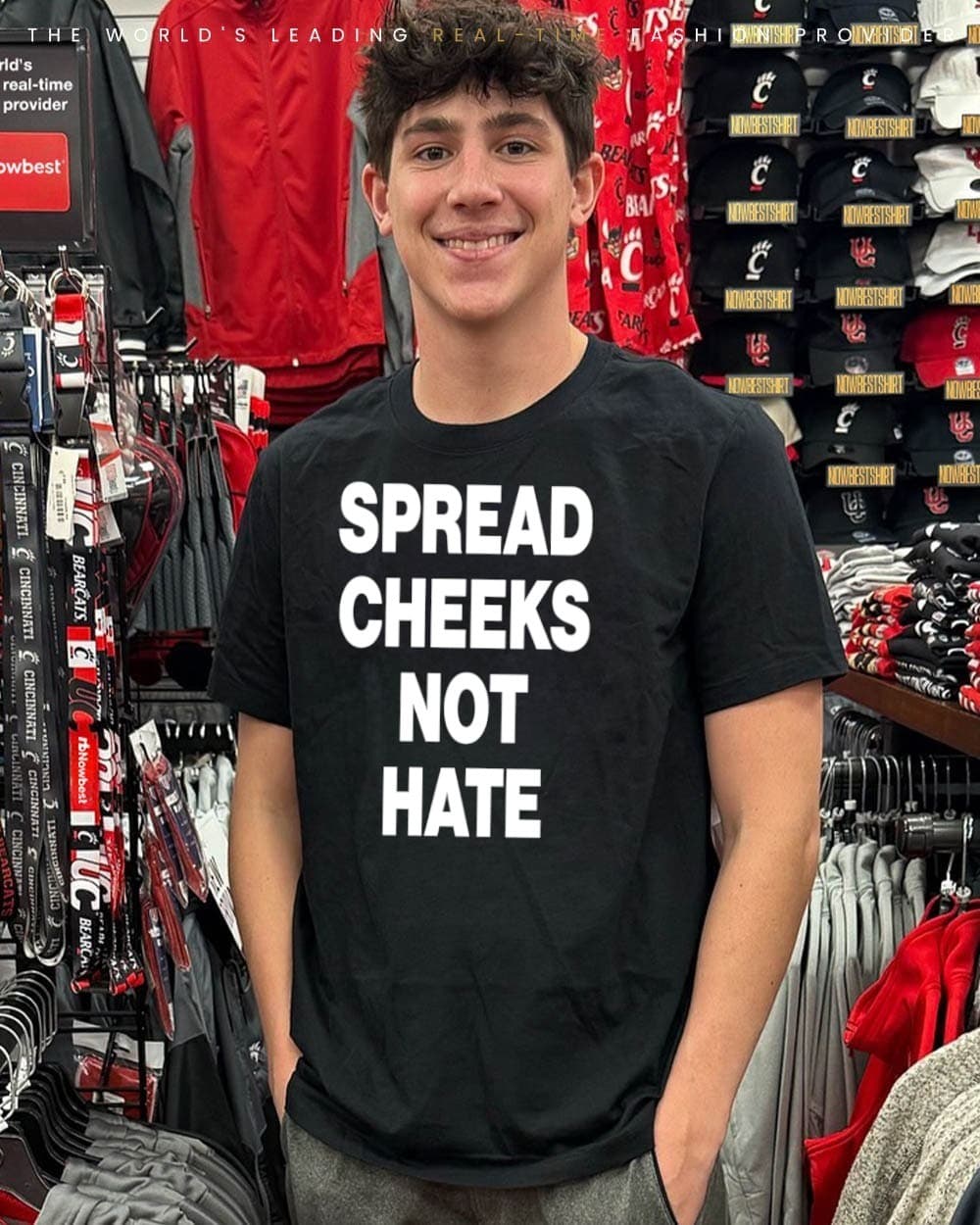 Spread cheeks not hate  shirt - thumbnail 8