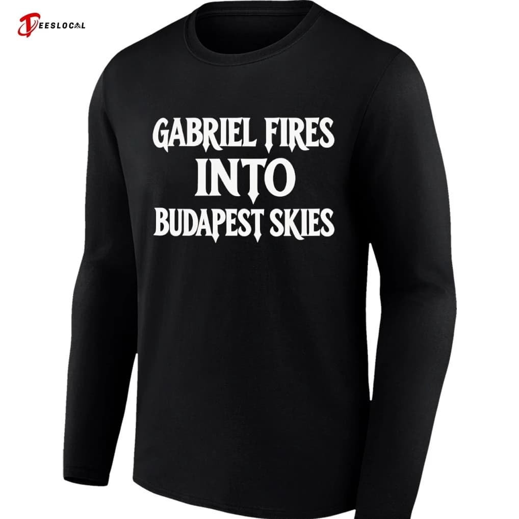 Gabriel Fires into Budapest Skies shirt - thumbnail 4
