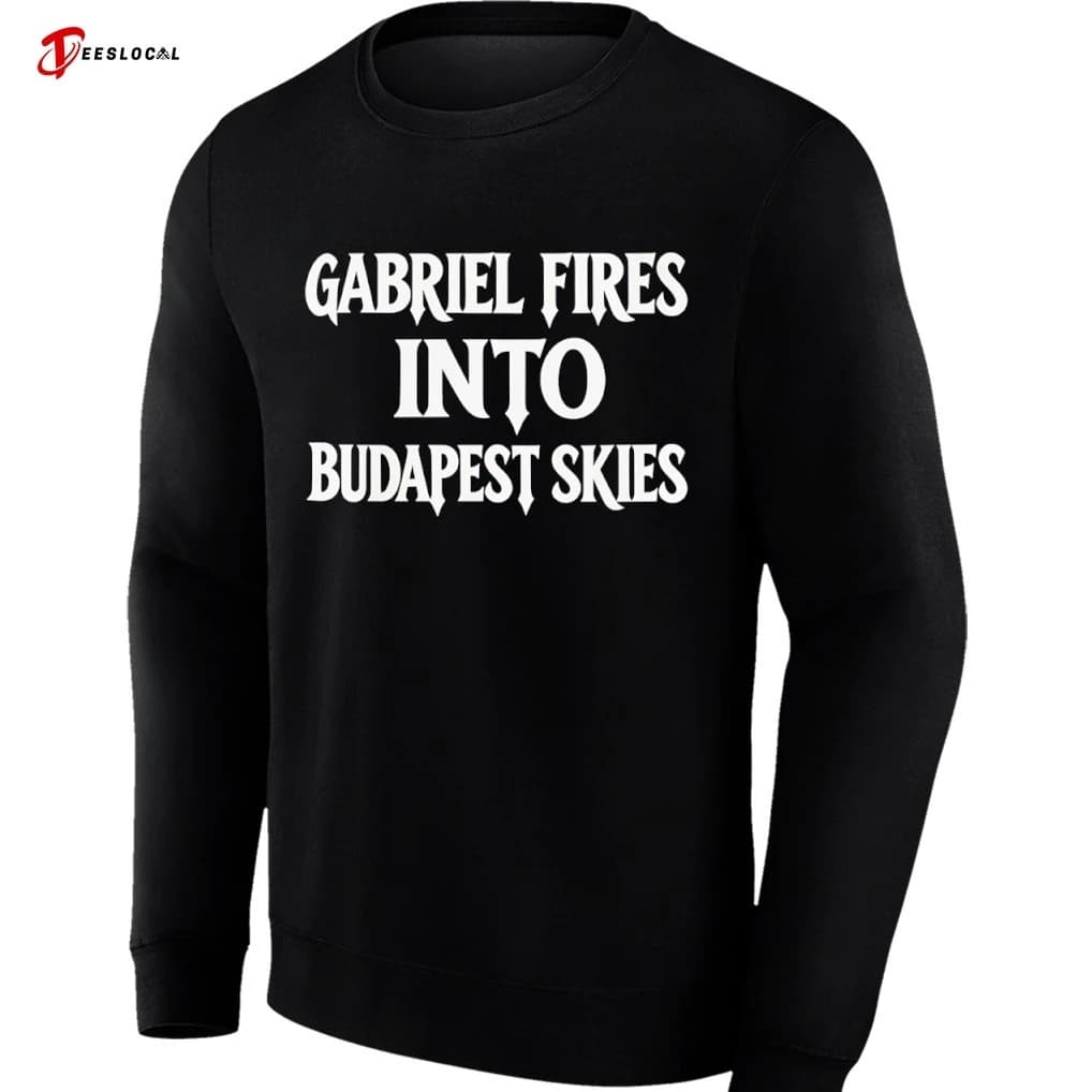 Gabriel Fires into Budapest Skies shirt - thumbnail 5