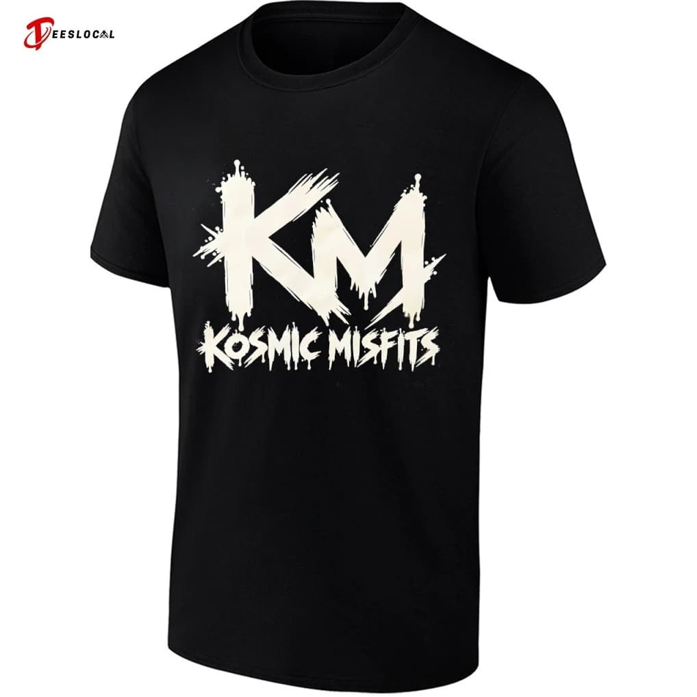 Kosmic Misfits KM Logo Alternative Streetwear shirt