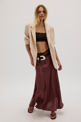 Make You Mine Maxi Slip Skirt