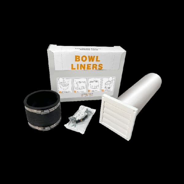 Installation Kit Bundle White Dispenser
