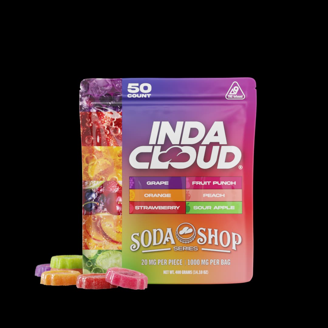 Variety Soda Shop THC Gummies 50 Count Pack