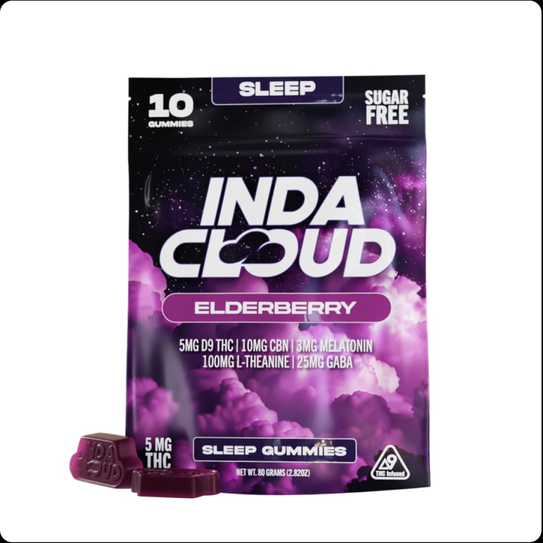Bliss Sleep THC Gummies 10 Count