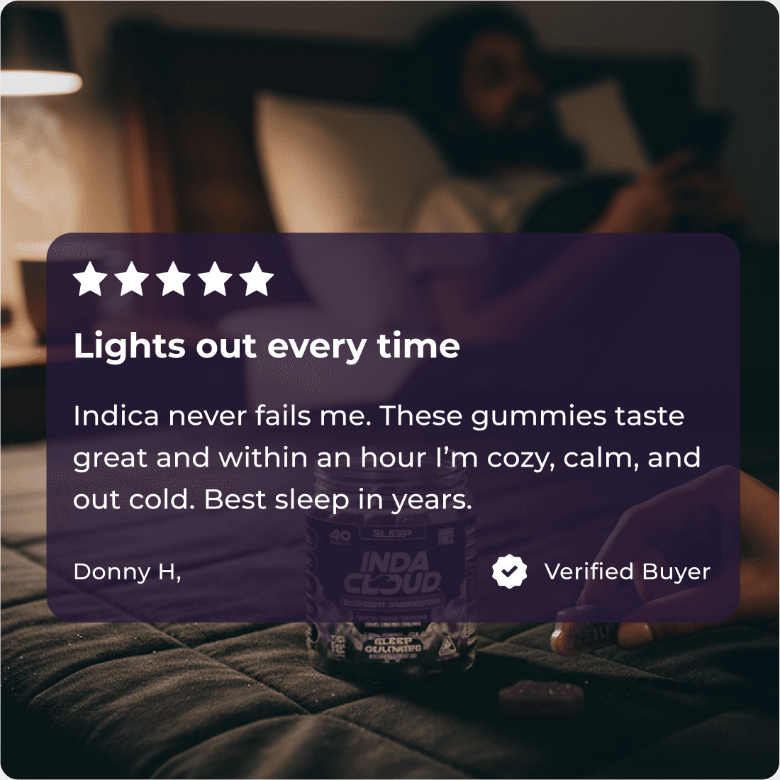 Bliss Sleep THC Gummies Jar - thumbnail 6