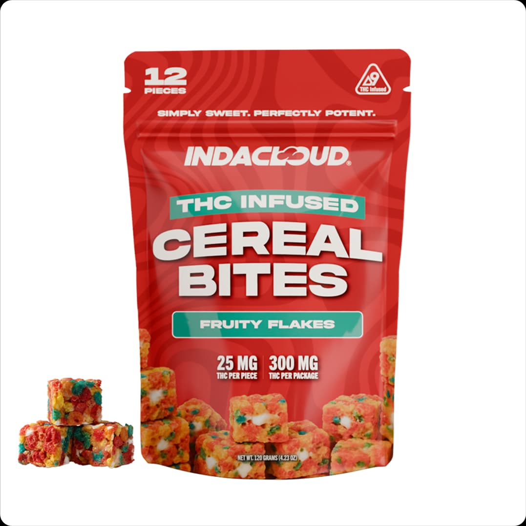 Fruity Flakes Cereal Bites THC Edibles