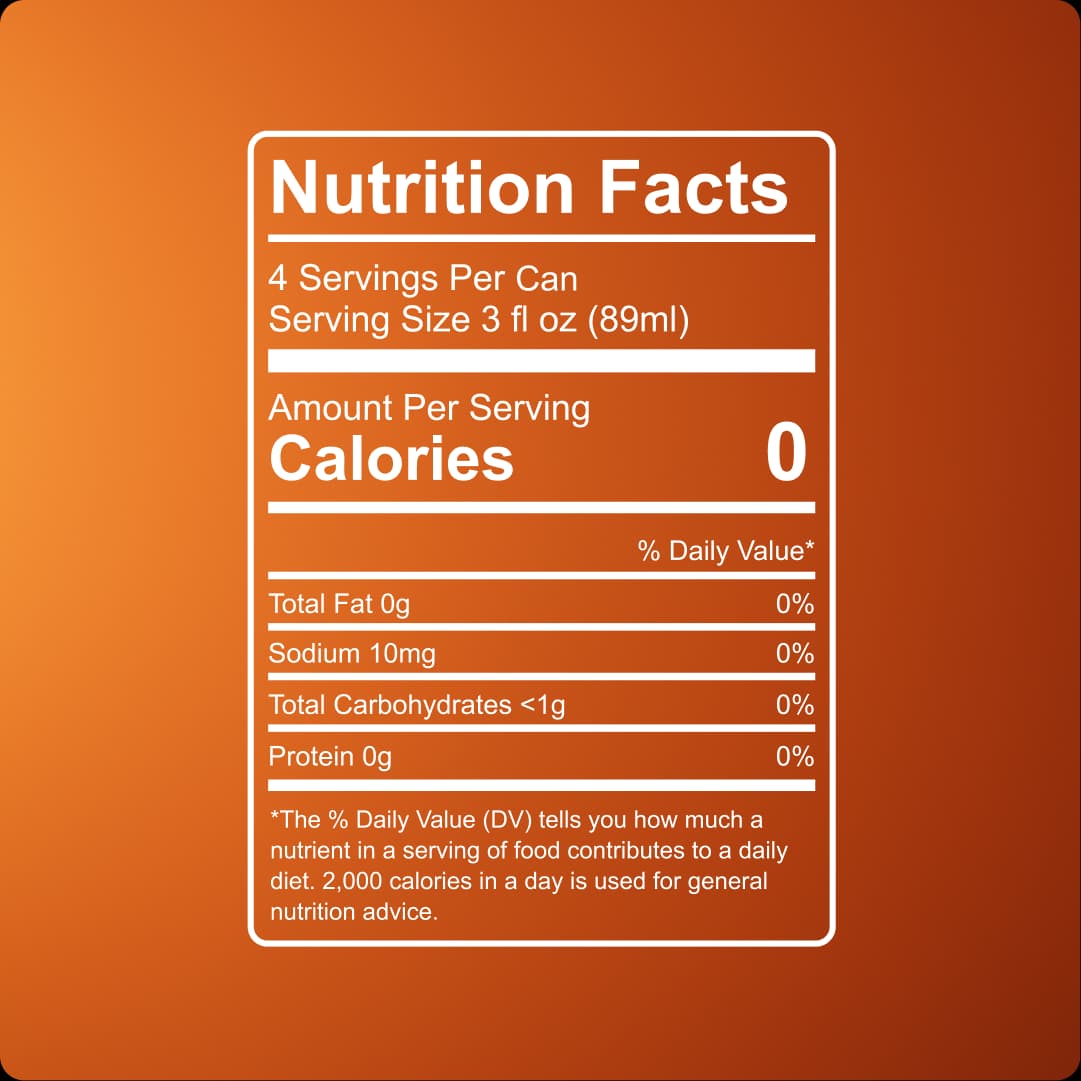 Orange Dreamsicle 50mg Sugarfree THC Soda - thumbnail 6