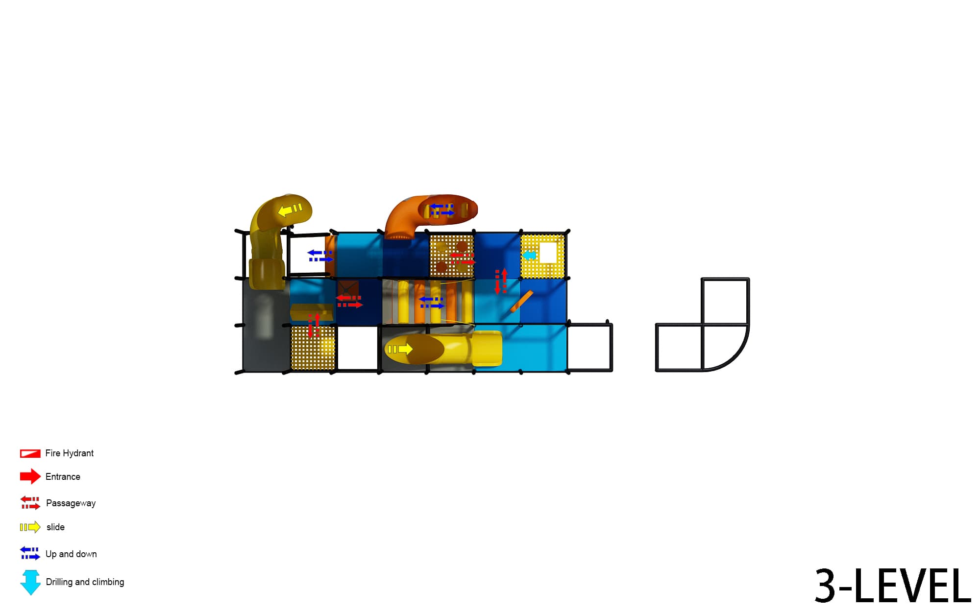 4 Level SkyQuest Adventure Playground - thumbnail 9