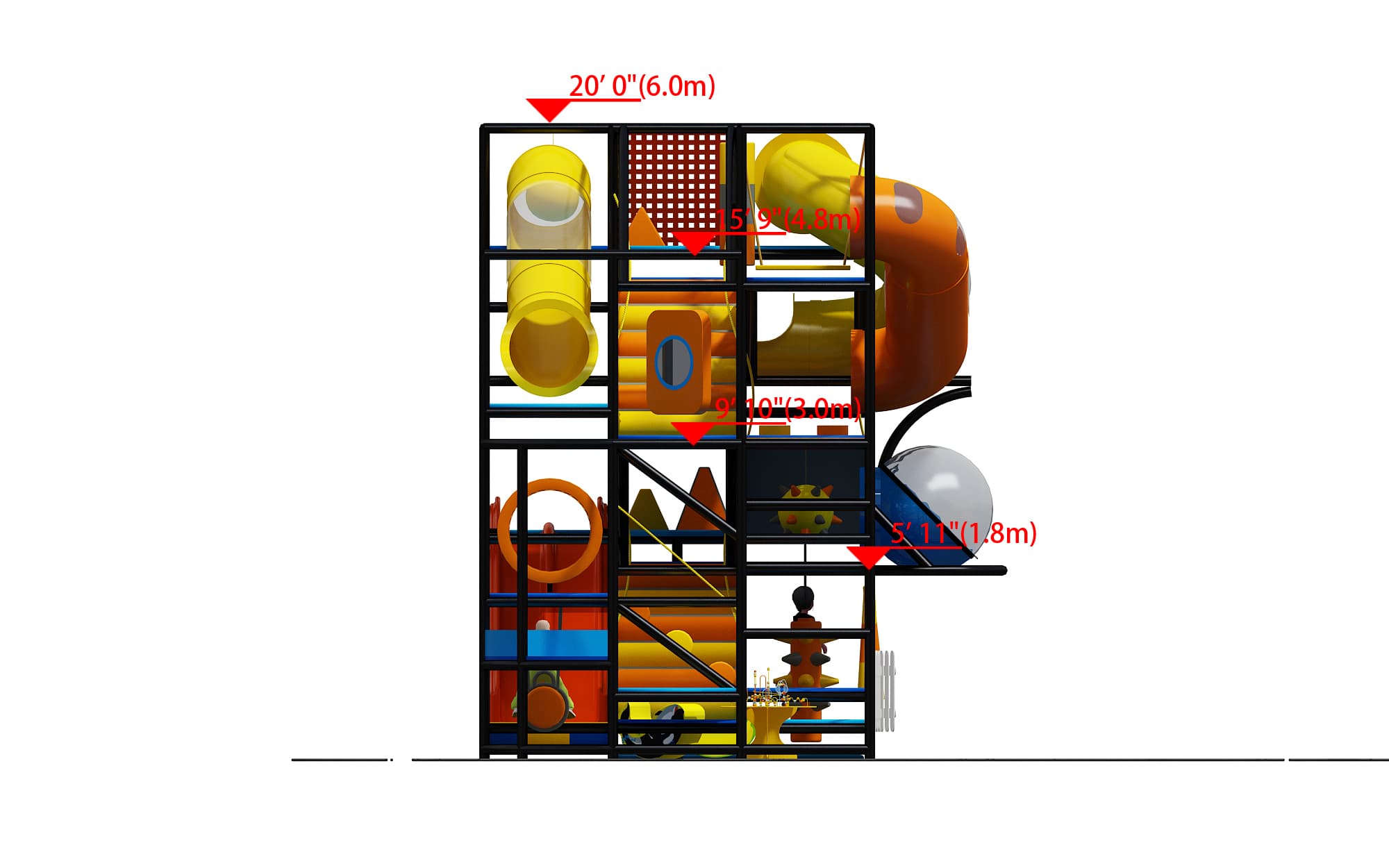 4 Level SkyQuest Adventure Playground - thumbnail 5