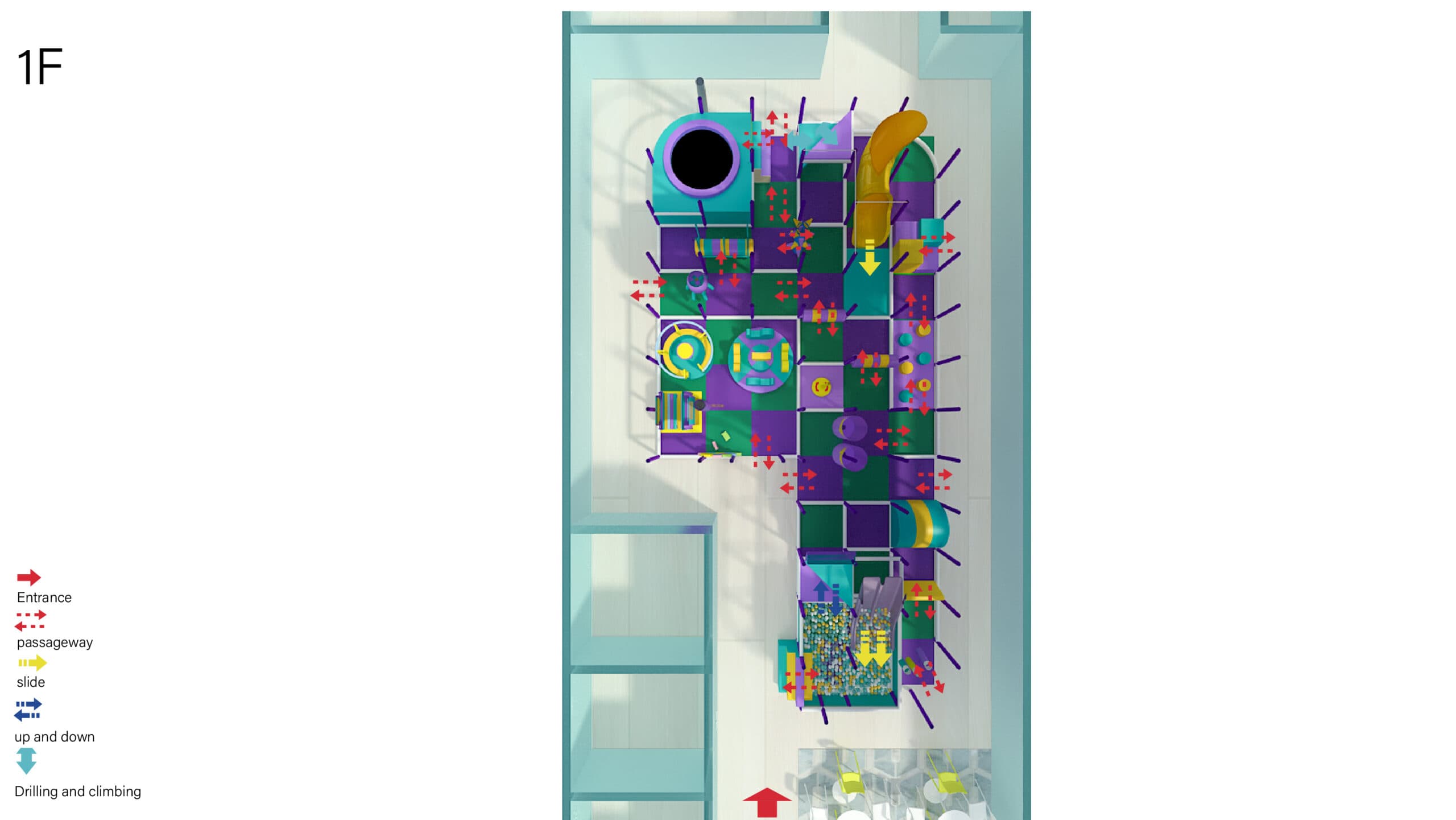 2 Level Color Splash Adventure Playground - thumbnail 5
