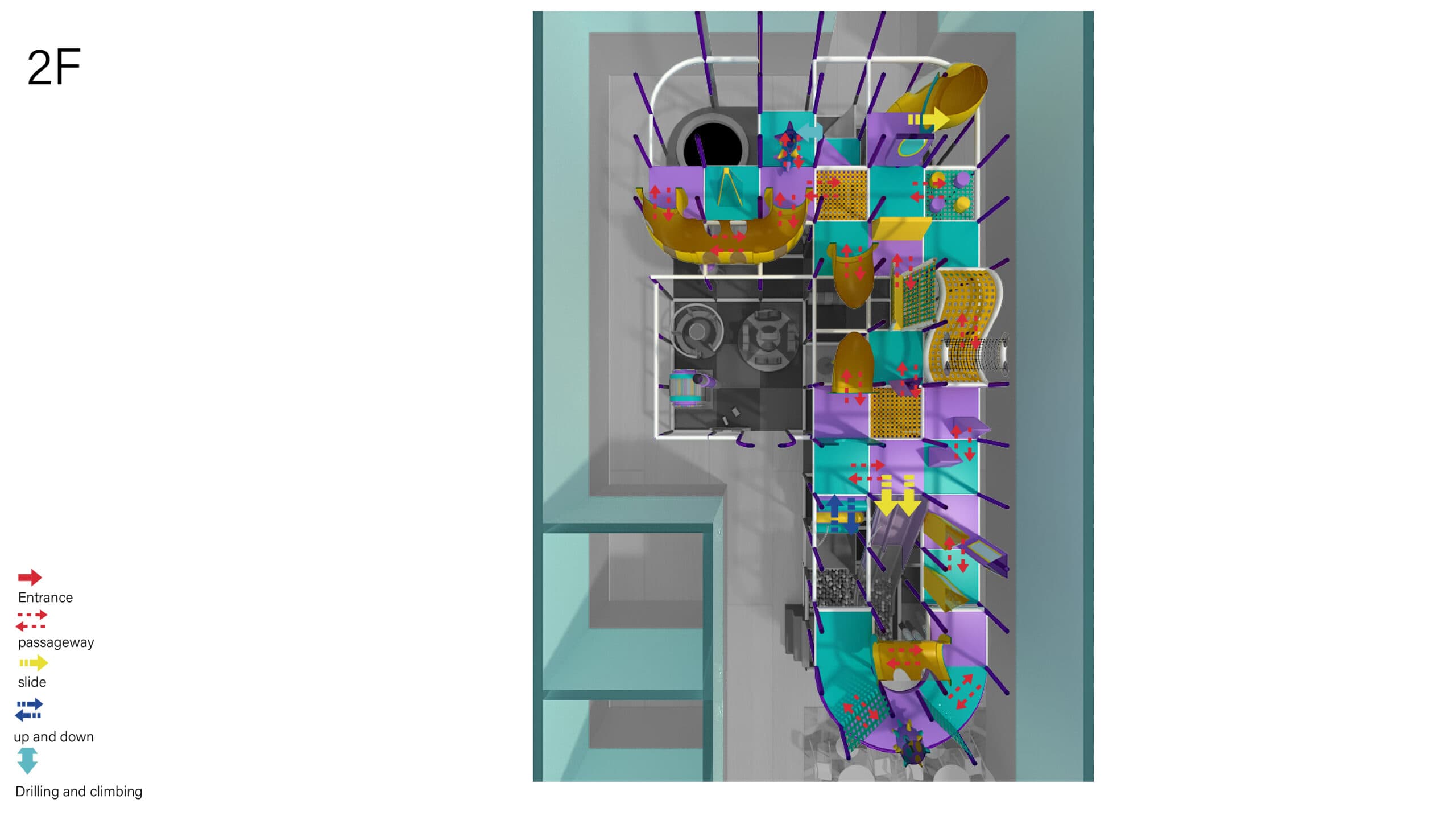 2 Level Color Splash Adventure Playground - thumbnail 6