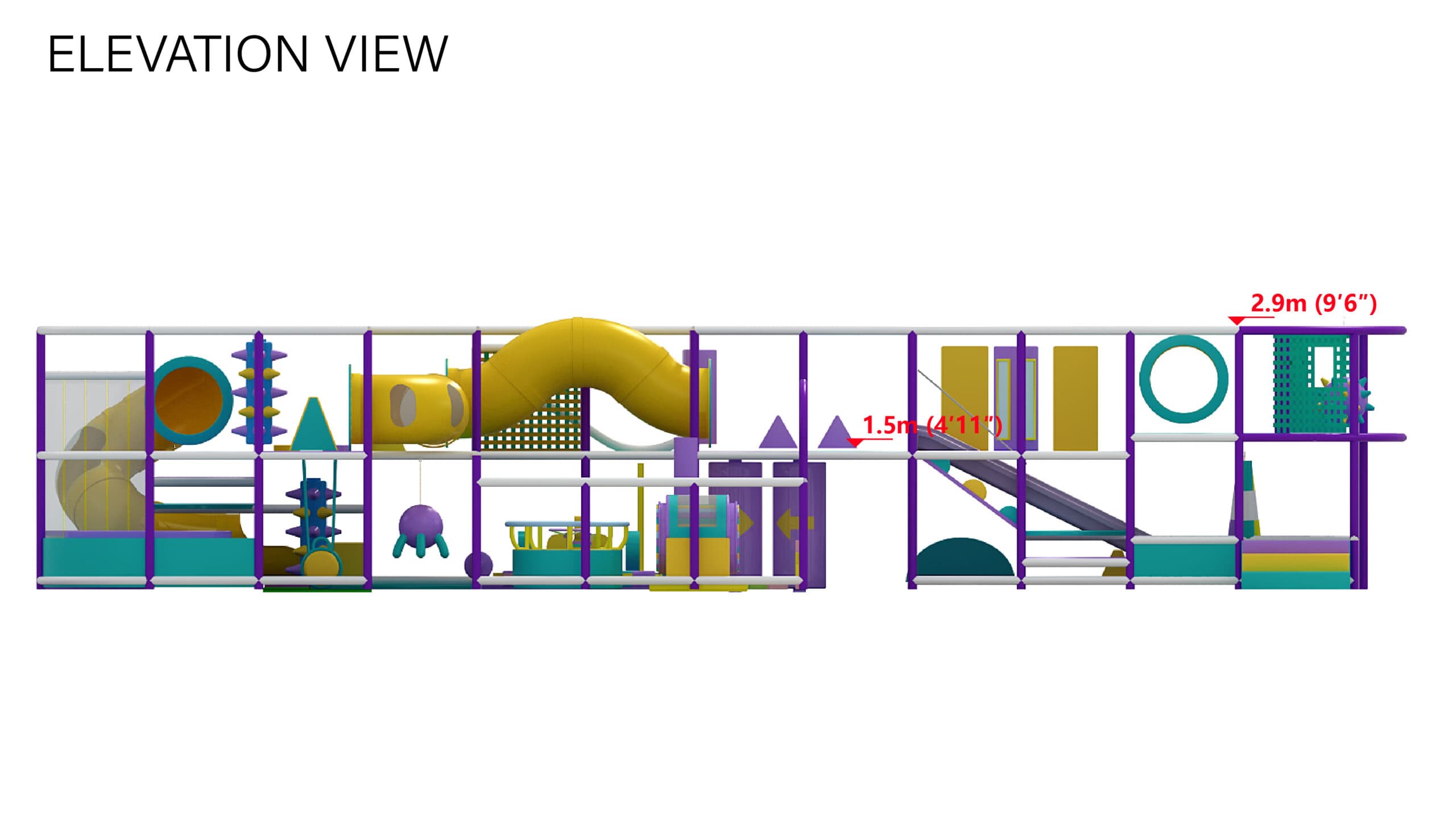 2 Level Color Splash Adventure Playground - thumbnail 7