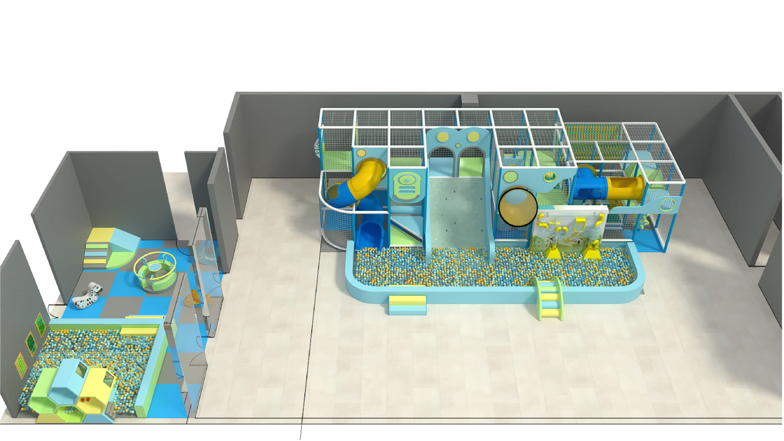 2 Level Aqua Adventure Playground - thumbnail 9