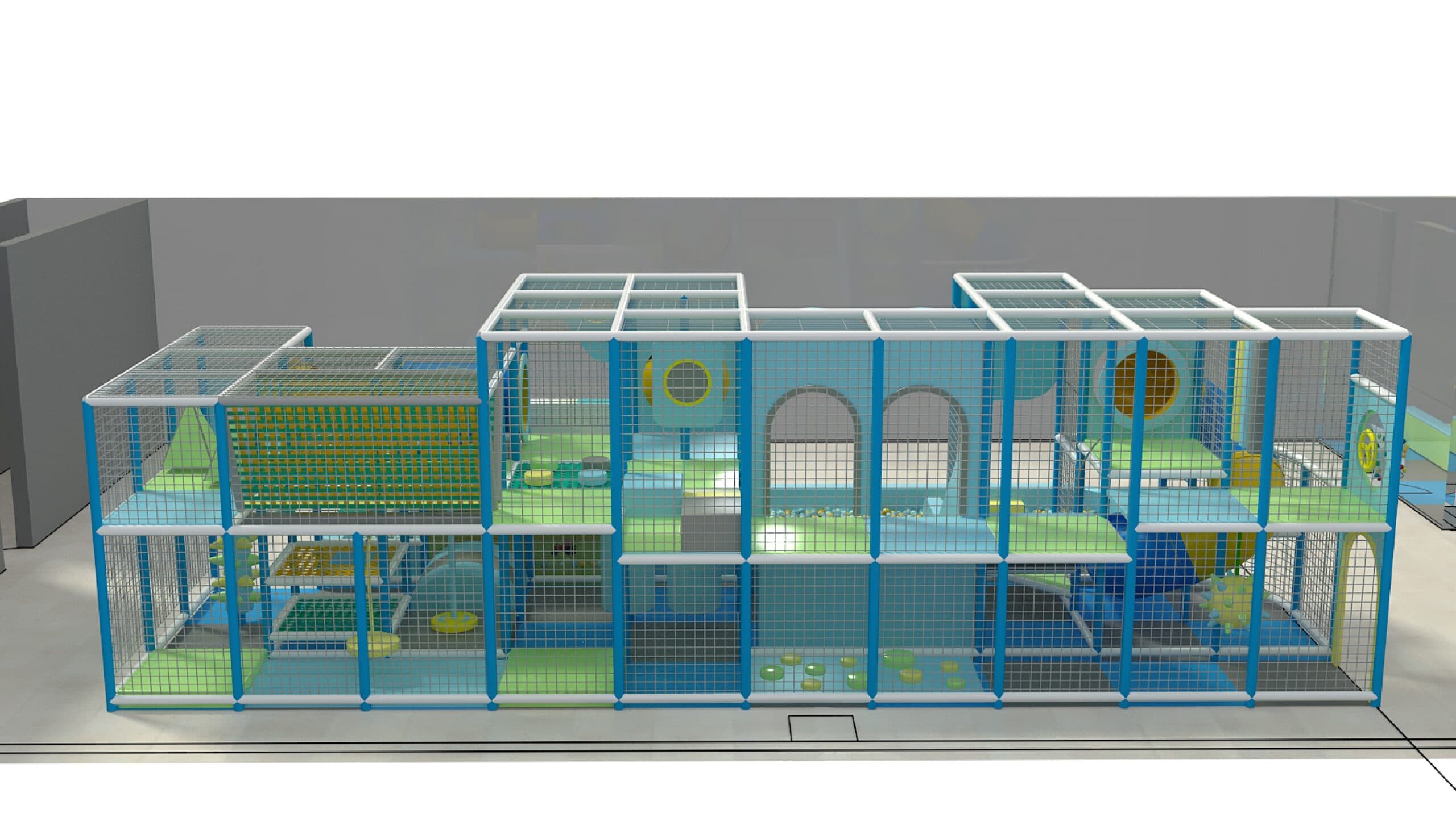 2 Level Aqua Adventure Playground - thumbnail 4