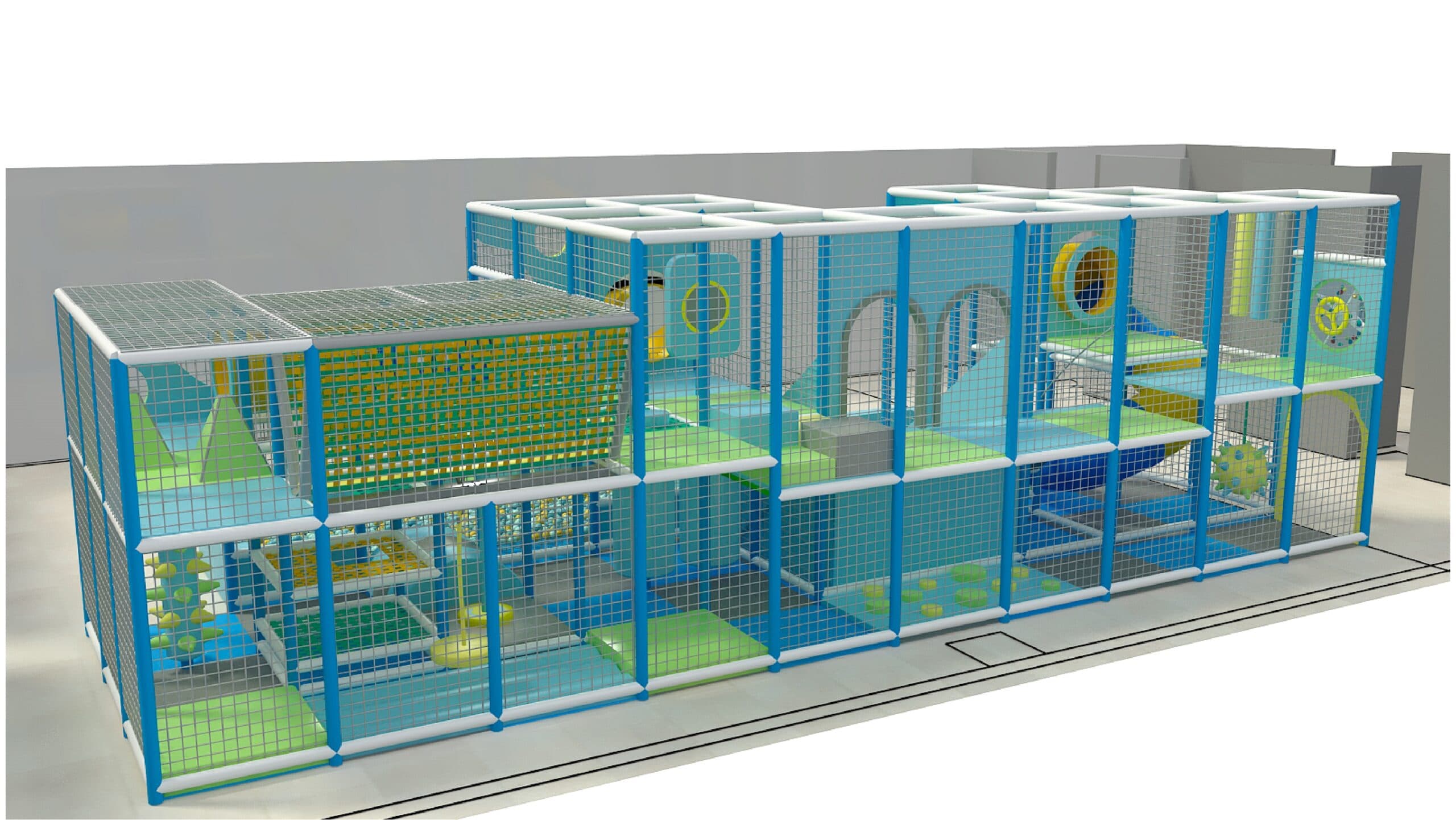 2 Level Aqua Adventure Playground - thumbnail 5