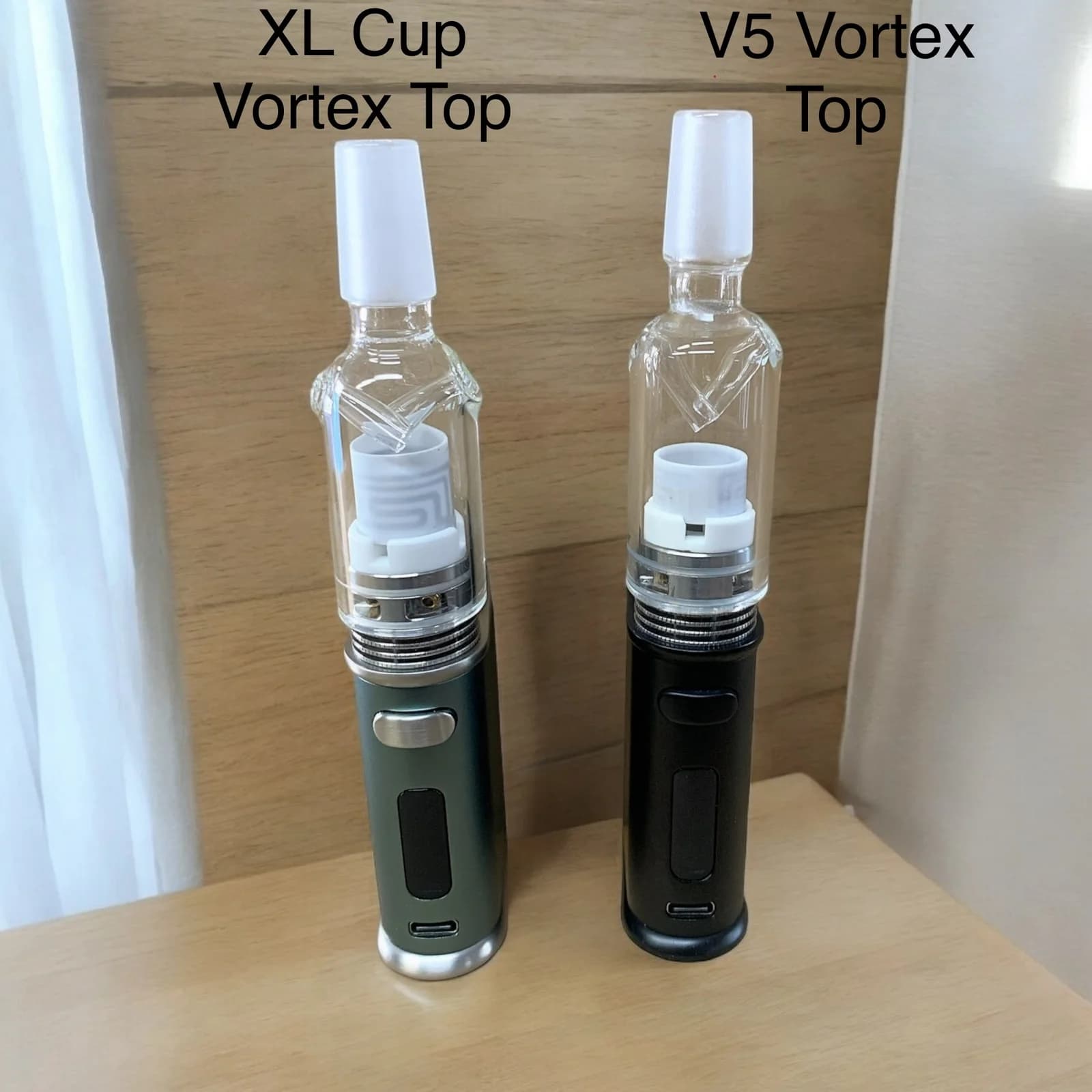 v5 XL  Heater Cup & Glass Vortex Top Upgrade - thumbnail 3