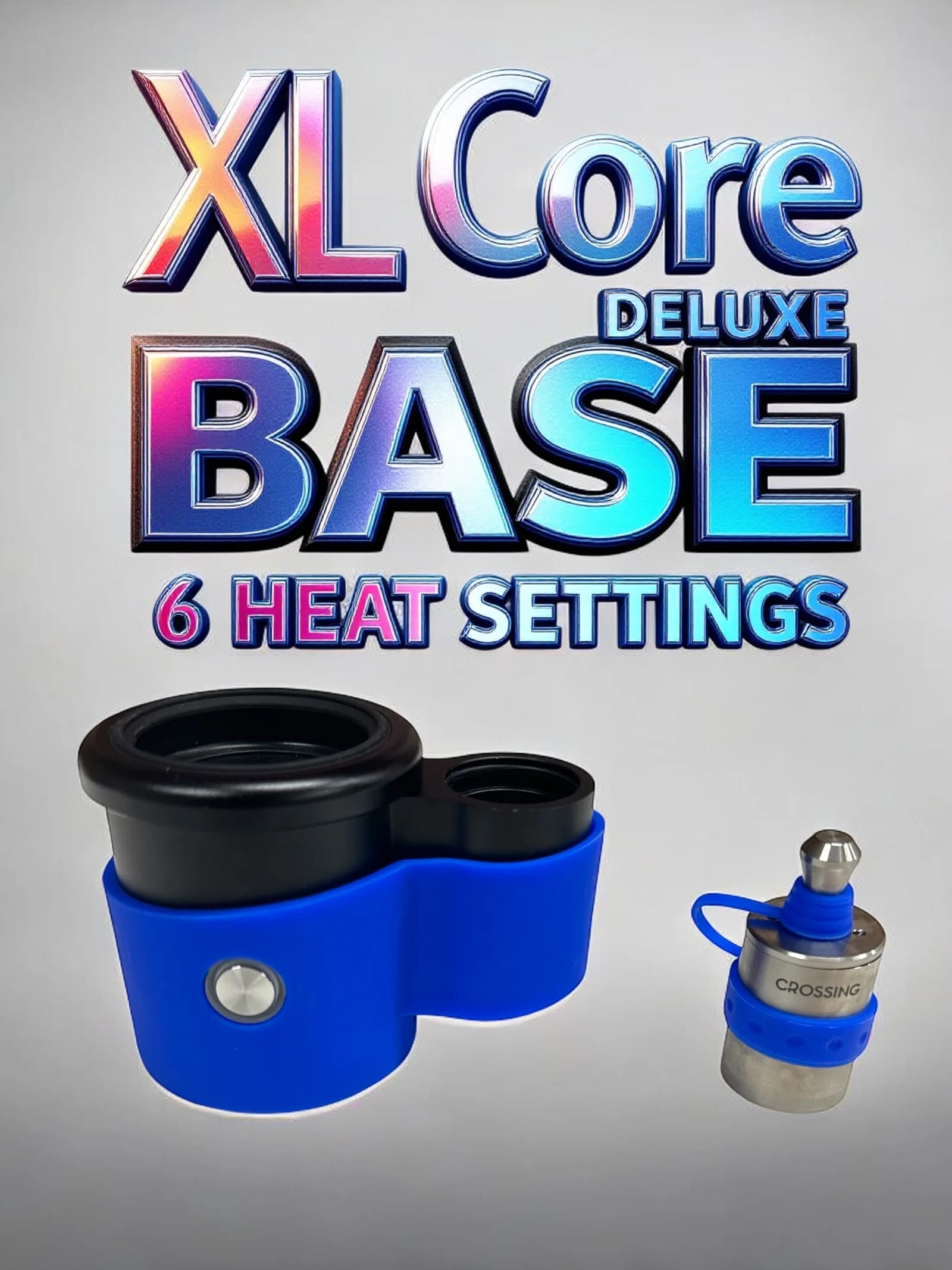 Core Deluxe Base – 6 Heat Settings + Titanium XL Slide & Carb Cap - thumbnail 2
