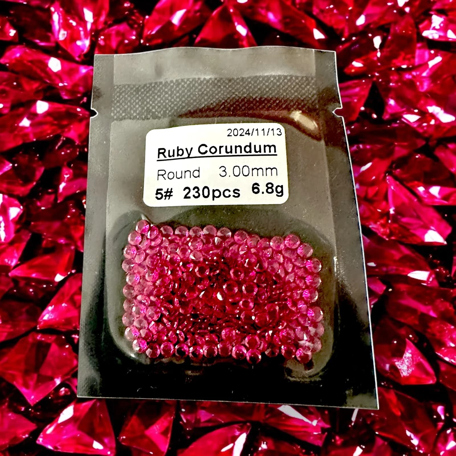 Ruby Corundum Replacement Pearls for Ruby Twist Ball Vape – 230 Pack