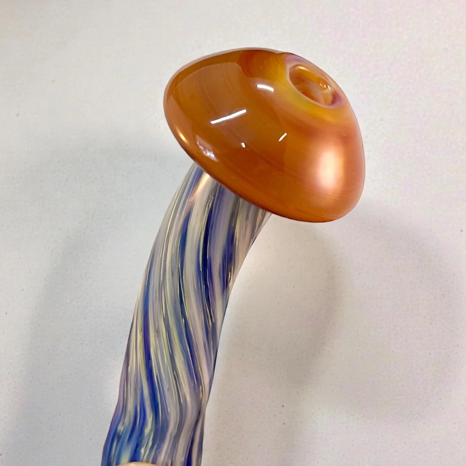 Hand-Blown Mushroom Glass Top for Nice Dreamz Fogger | Mr. Gray Glass × Space Case Glass - thumbnail 8