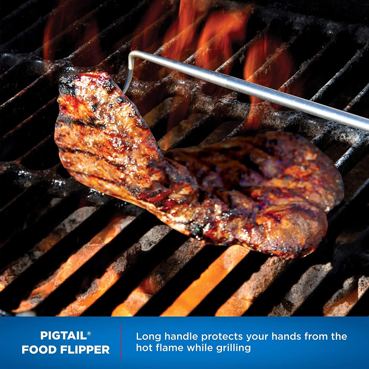 PigTail® Food Flipper 19″ – Hardwood Handle - thumbnail 4