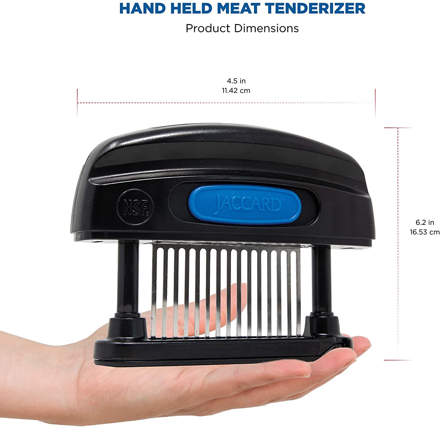 Meat Maximizer™ Meat Tenderizer (15 knives, ABS Composite Columns) - thumbnail 2